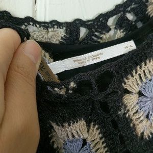 Free People Dresses - Free People RARE black full crochet maxi dress S Free People Dresses - Free People RARE black full crochet maxi dress S